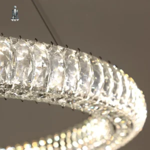 3-Ring Crystal Pendant Lamp: Dazzling Design And Superior Craftsmanship