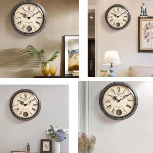 European Classicai EST 1865 Vintage Wall Clock