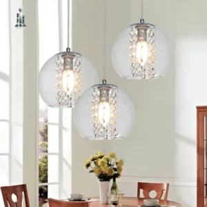 European Crystal Pendant Lamp: Elegant Lighting For Any Room