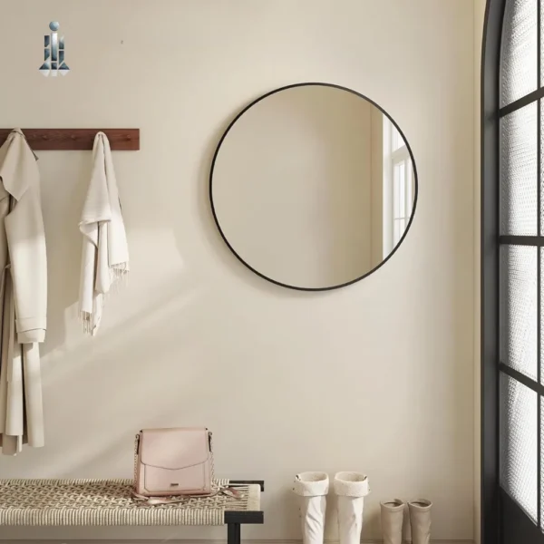 Modern Round Wall Mirror: Stylish & Functional Home Decor