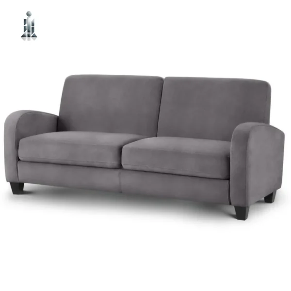 Vivo 3 Seater – Dusk Grey Chenille: Elevate Your Living Space